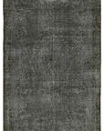 6 x 10 Grey Overdyed Rug - 5977