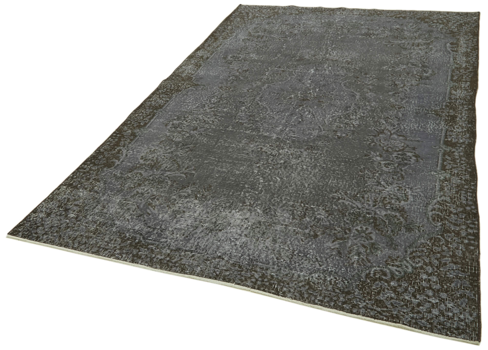 6 x 10 Grey Overdyed Rug - 5977