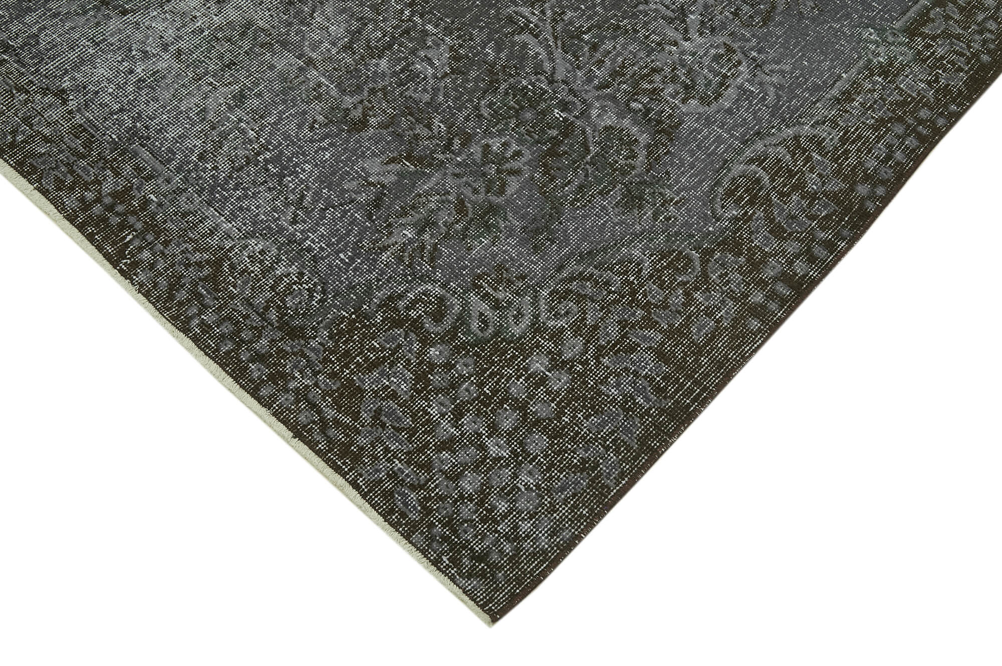 6 x 10 Grey Overdyed Rug - 5977