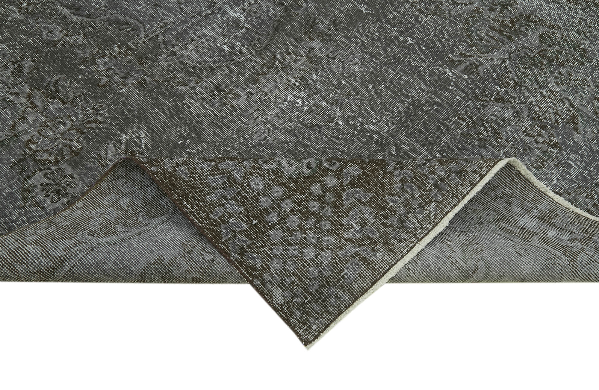 6 x 10 Grey Overdyed Rug - 5977