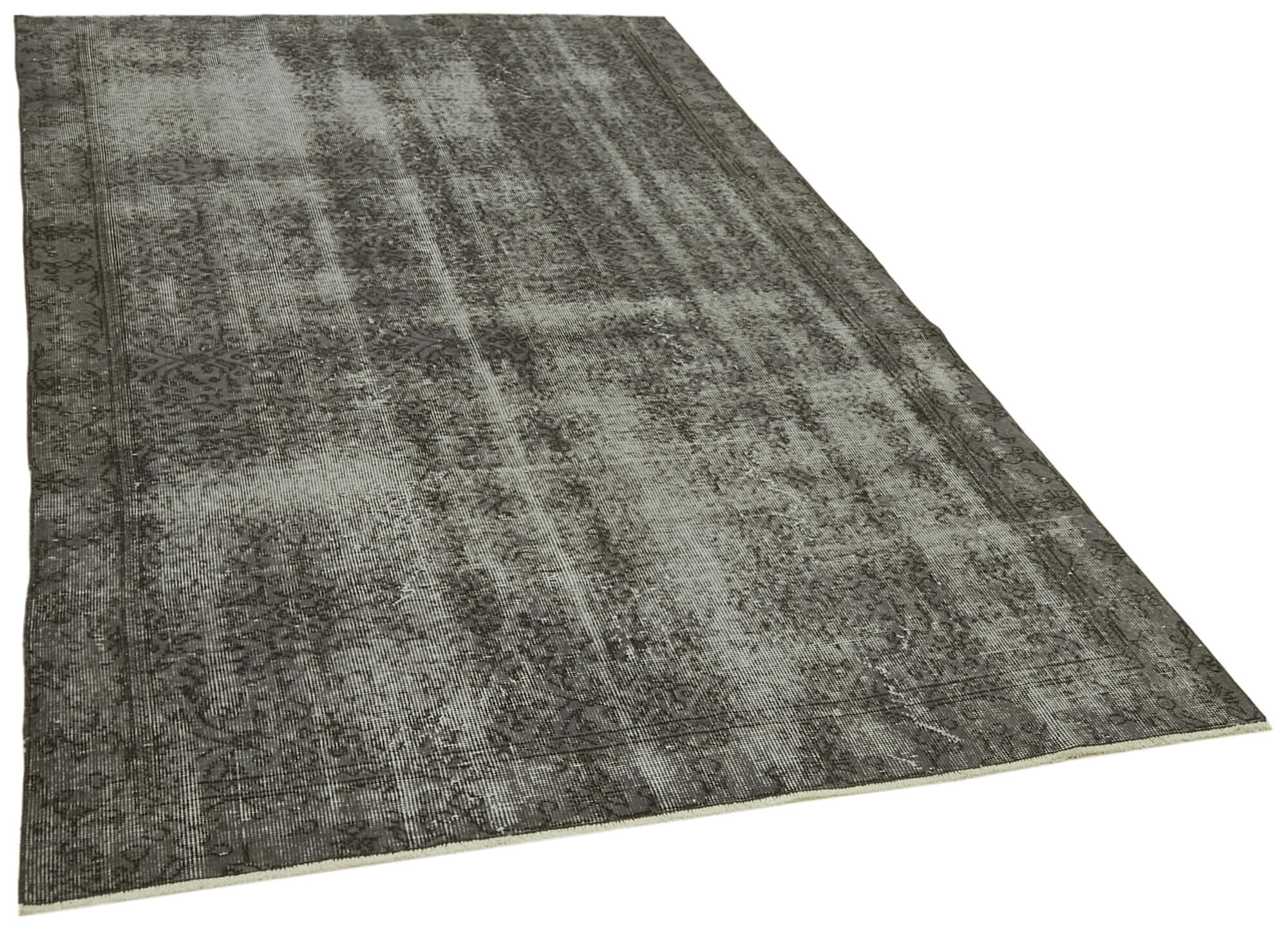 5 x 8 Grey Overdyed Rug - 5978