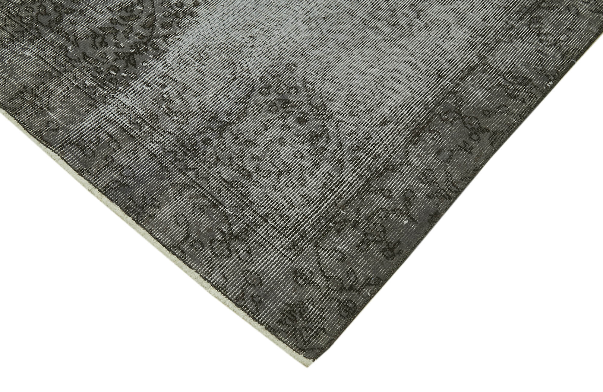 5 x 8 Grey Overdyed Rug - 5978