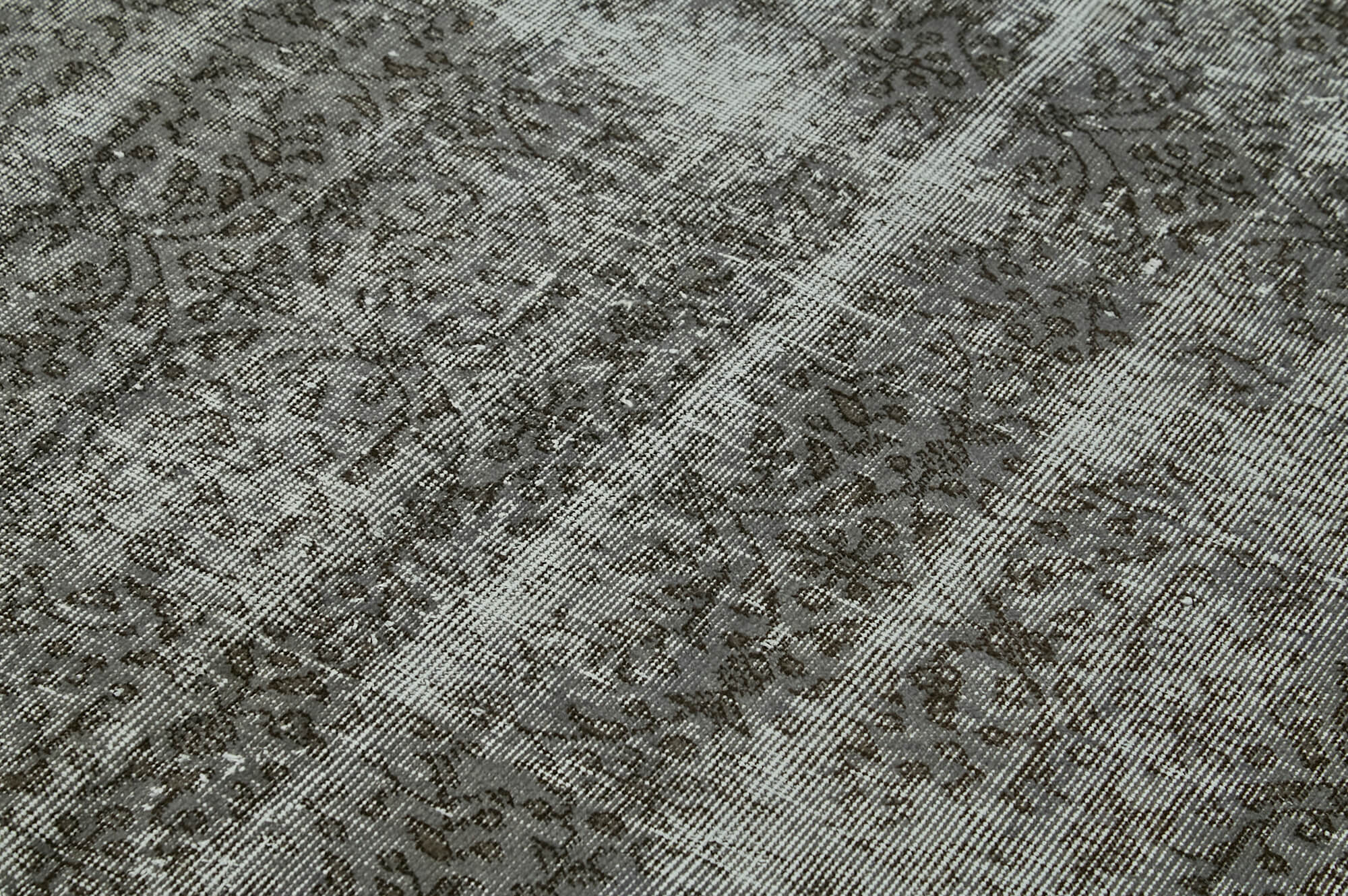 5 x 8 Grey Overdyed Rug - 5978