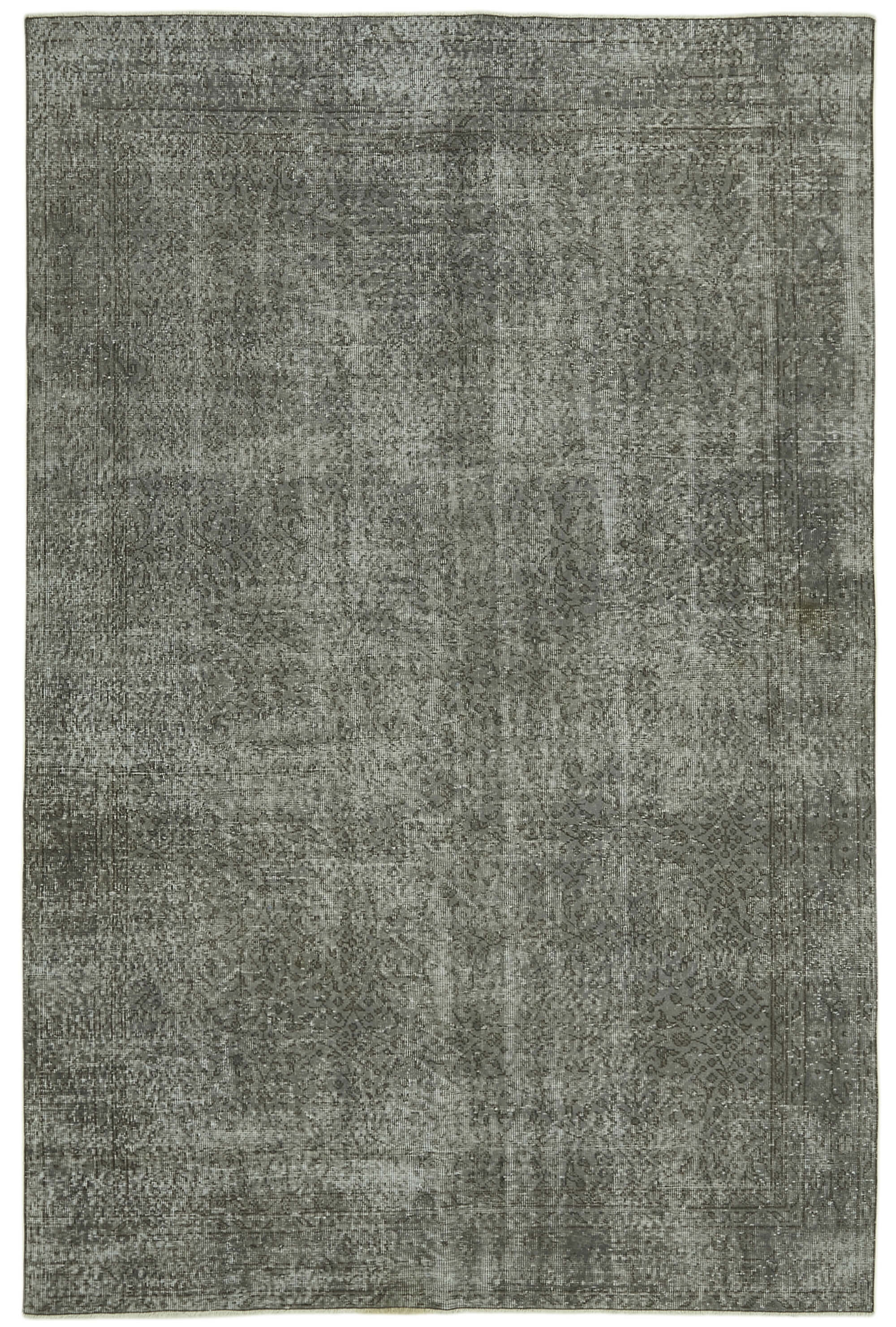 6 x 10 Grey Overdyed Rug - 5979