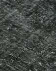 5 x 9 Black Overdyed Rug - 5981