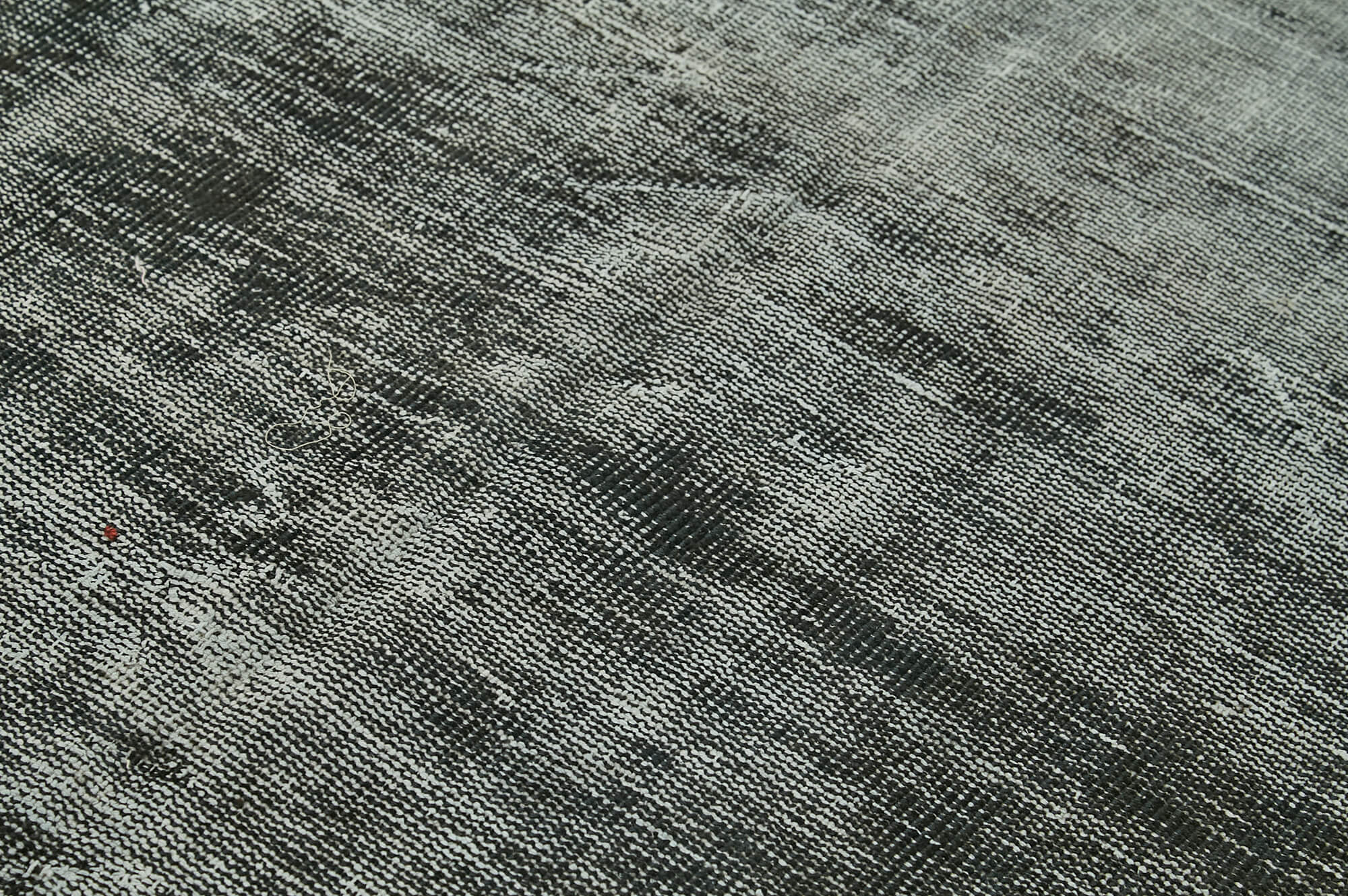 5 x 8 Black Overdyed Rug - 5984