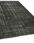 6 x 9 Black Overdyed Rug - 5985