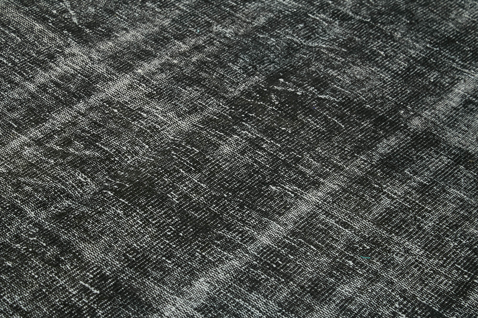 6 x 9 Black Overdyed Rug - 5985