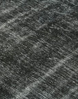 6 x 9 Black Overdyed Rug - 5985