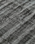 7 x 10 Black Overdyed Rug - 5986