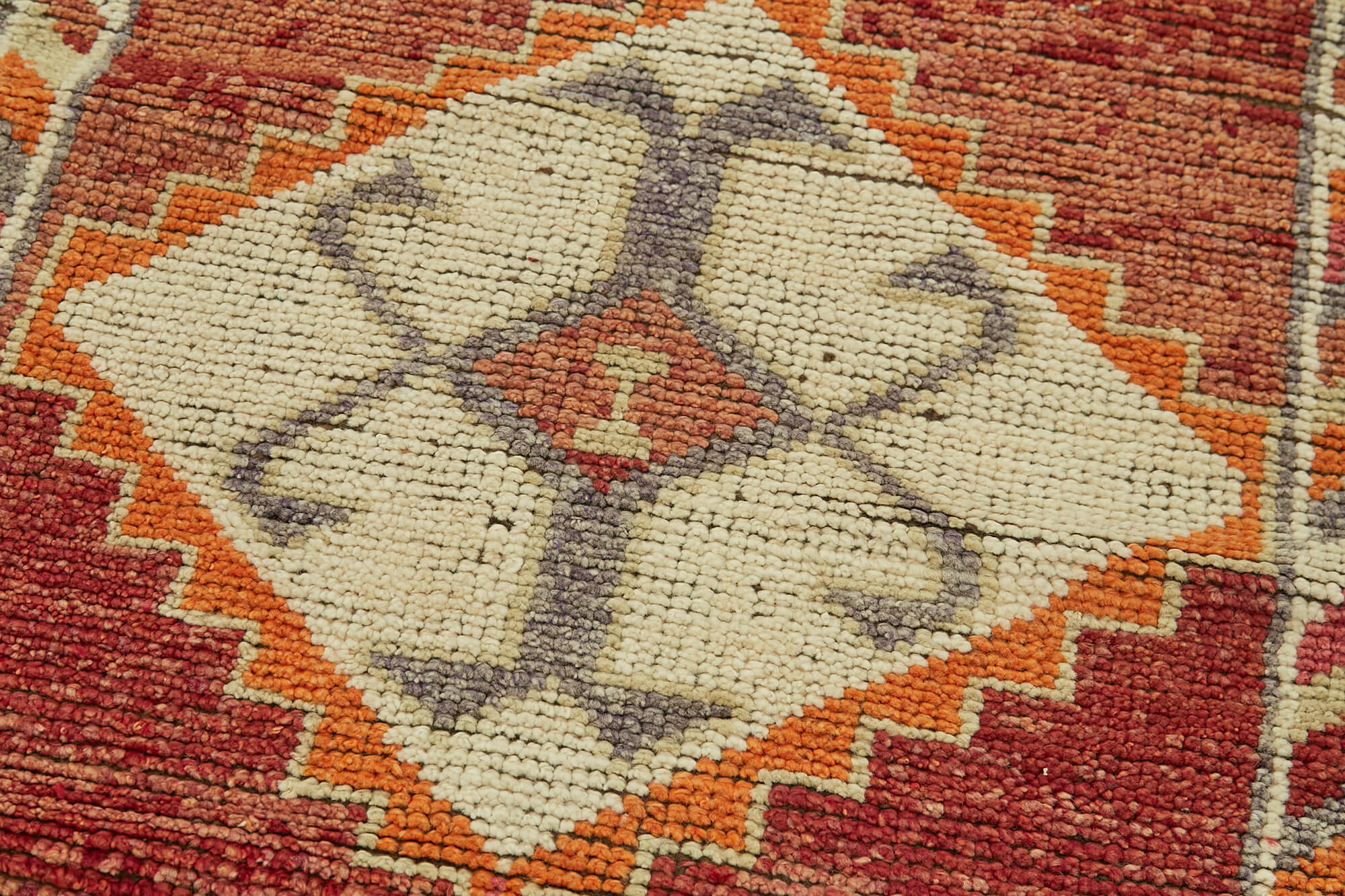 3 x 12 Red Boho Runner Rugs - 5989