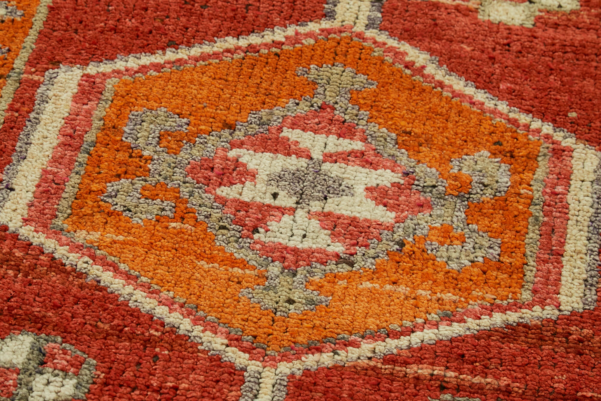 3 x 11 Orange Boho Runner Rugs - 5990