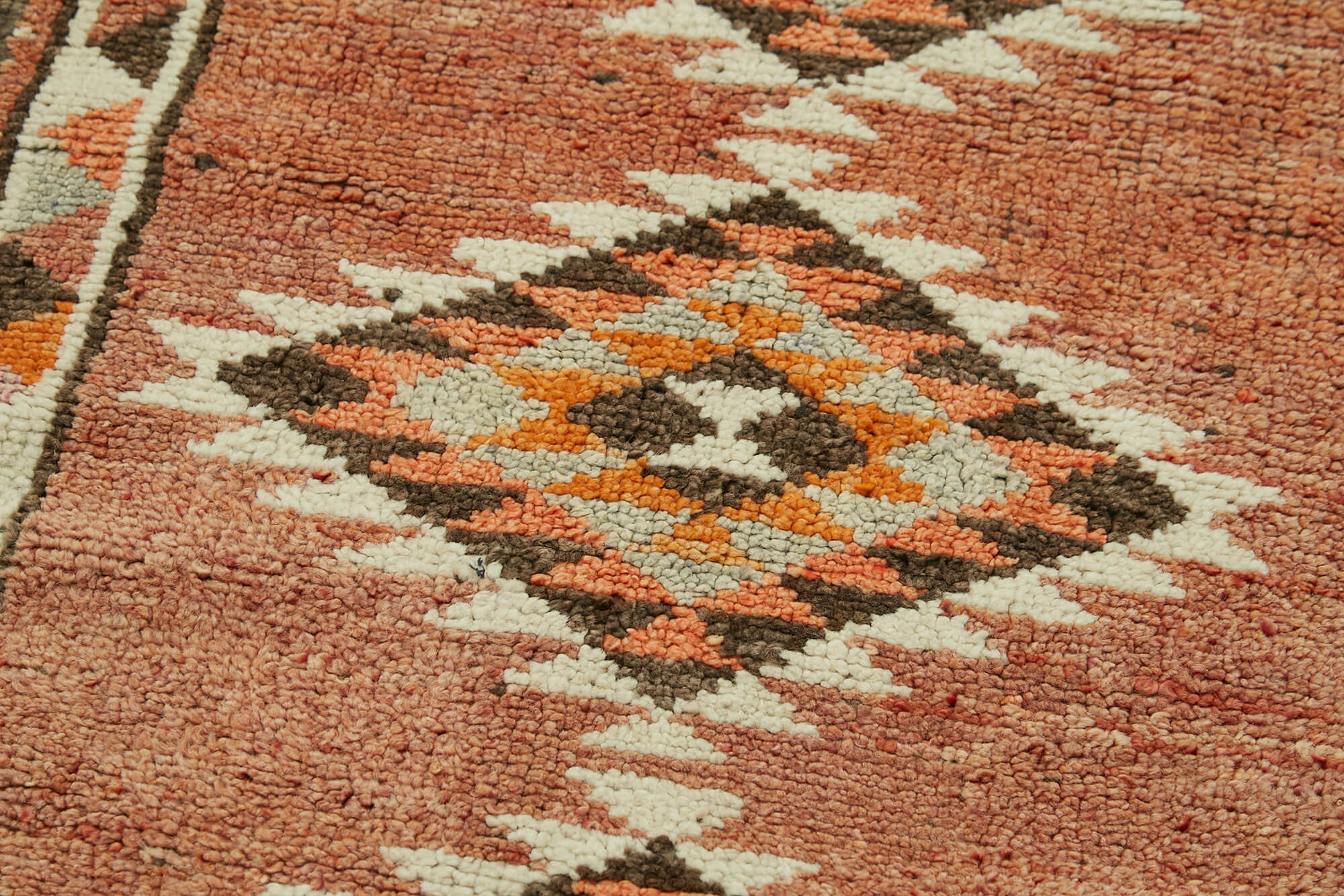 3 x 12 Red Boho Runner Rugs - 6011