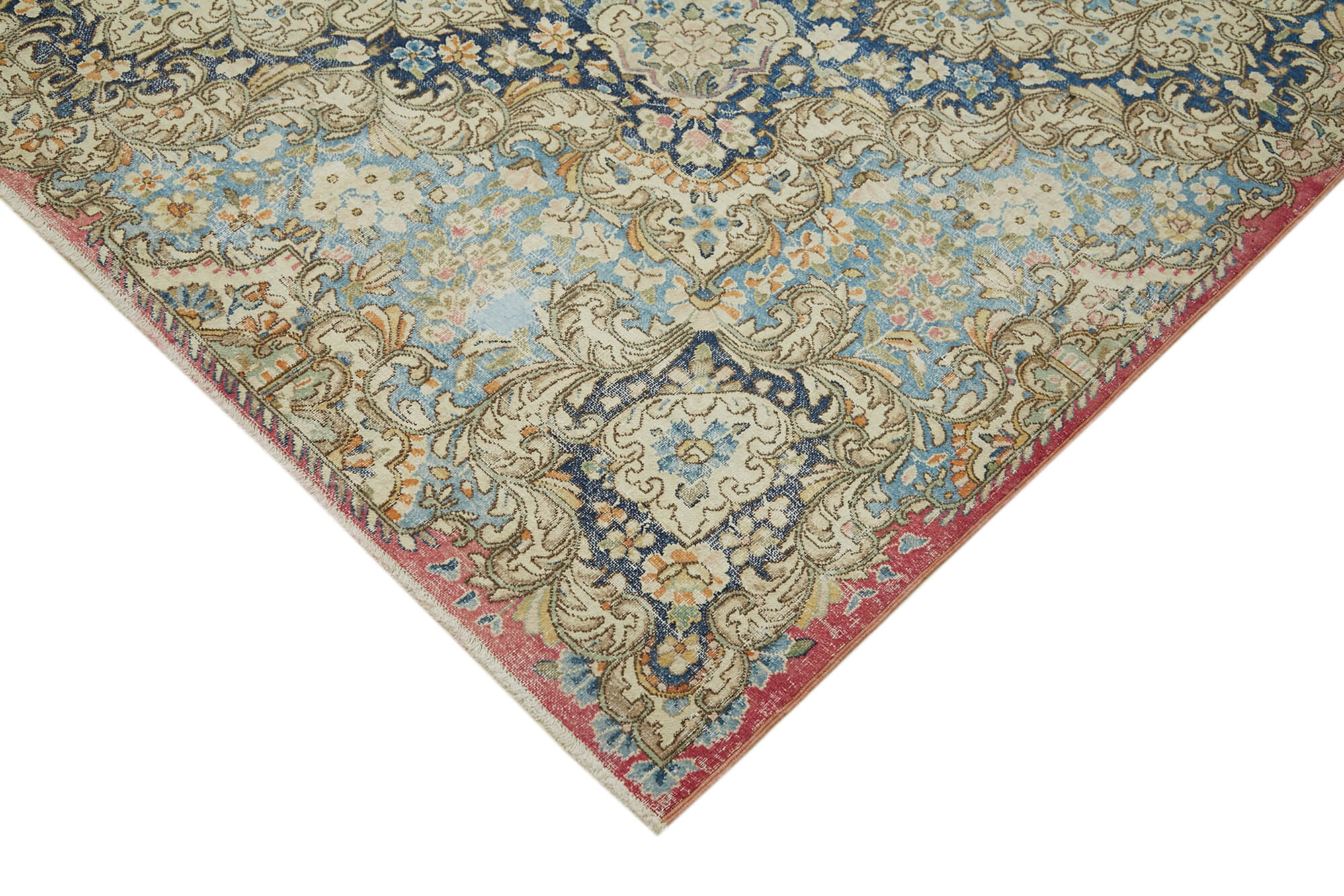 11 x 15 Beige Vintage Large Area Rug - 6301