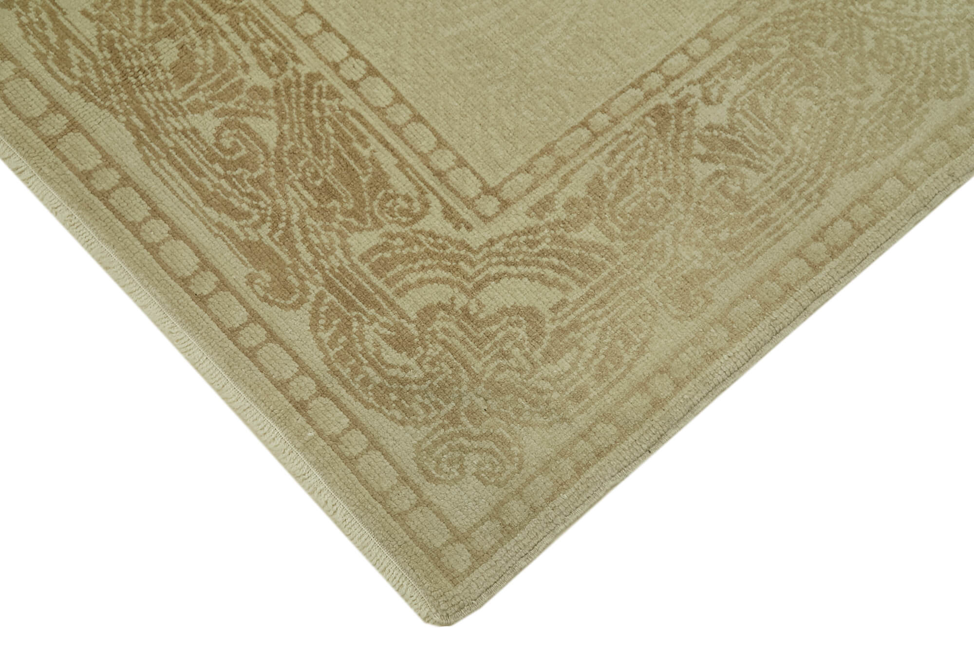 4 x 6 Beige Oushak Rug - 6446