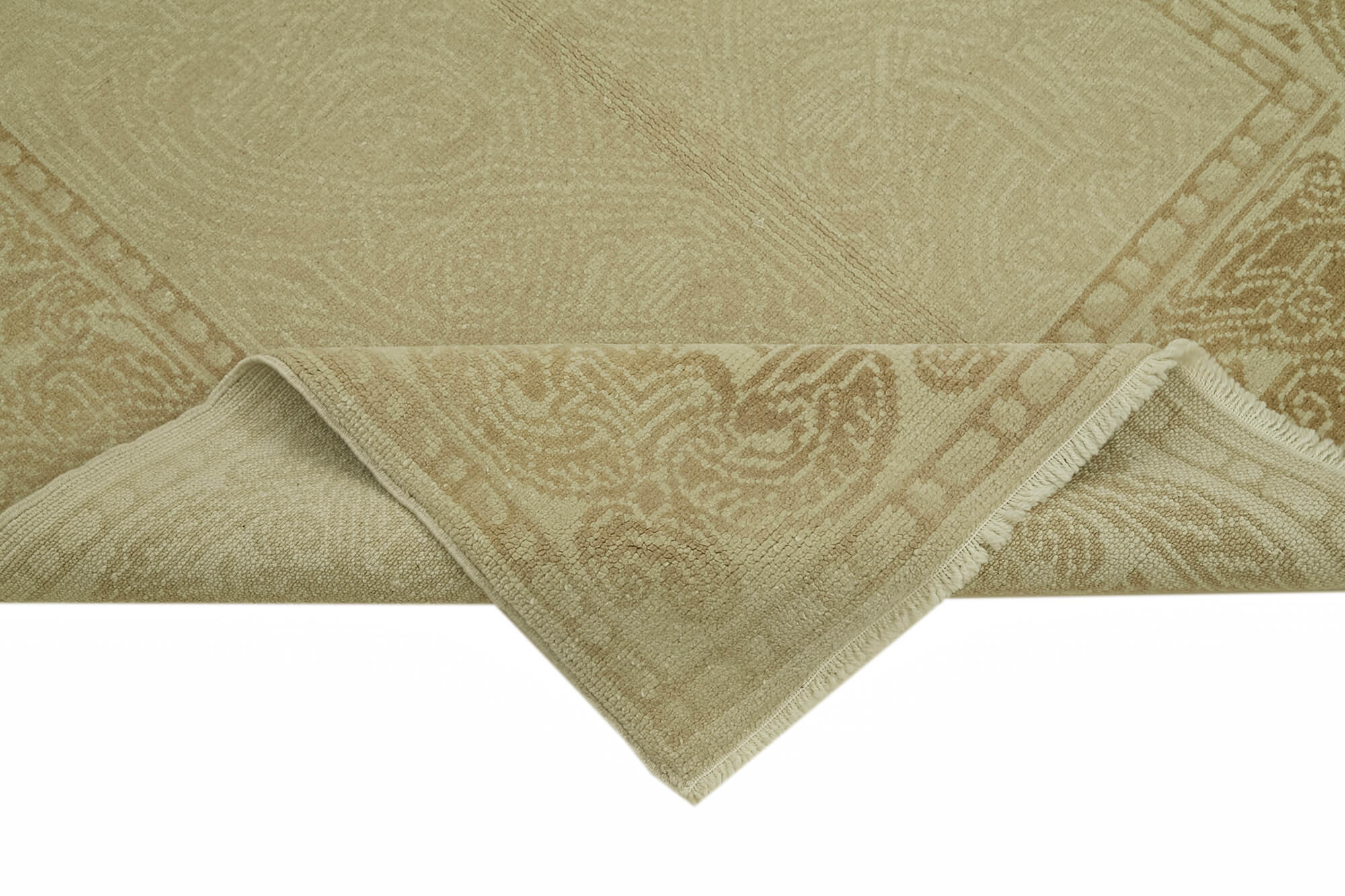 4 x 6 Beige Oushak Rug - 6446