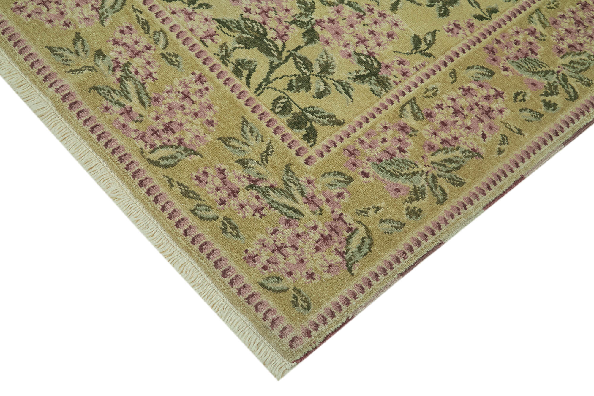 4 x 6 Green Oushak Rug - 6447