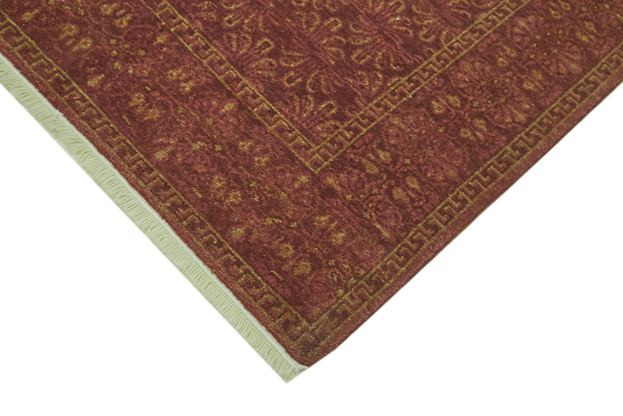 4 x 6 Red Oushak Rug - 6448