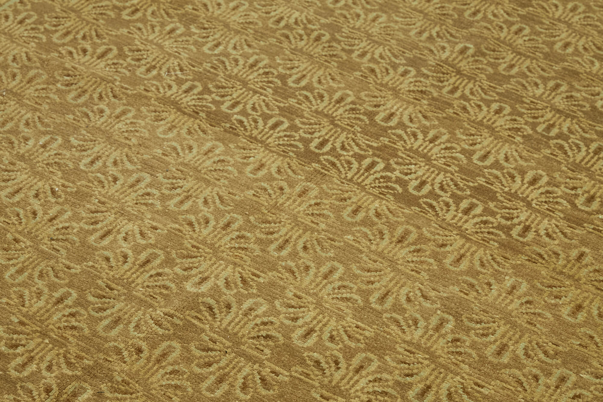 6 x 9 Beige Oushak Rug - 6462