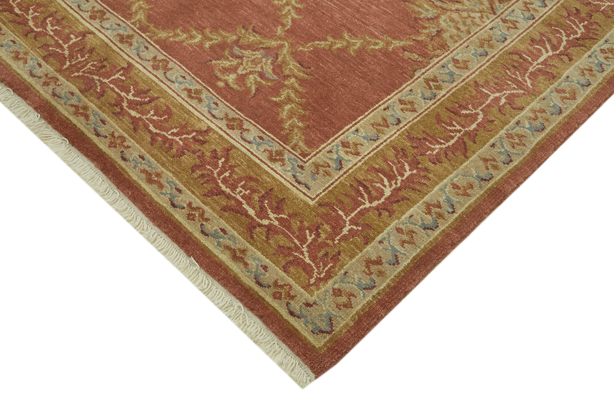 6 x 8 Red Oushak Rug - 6463