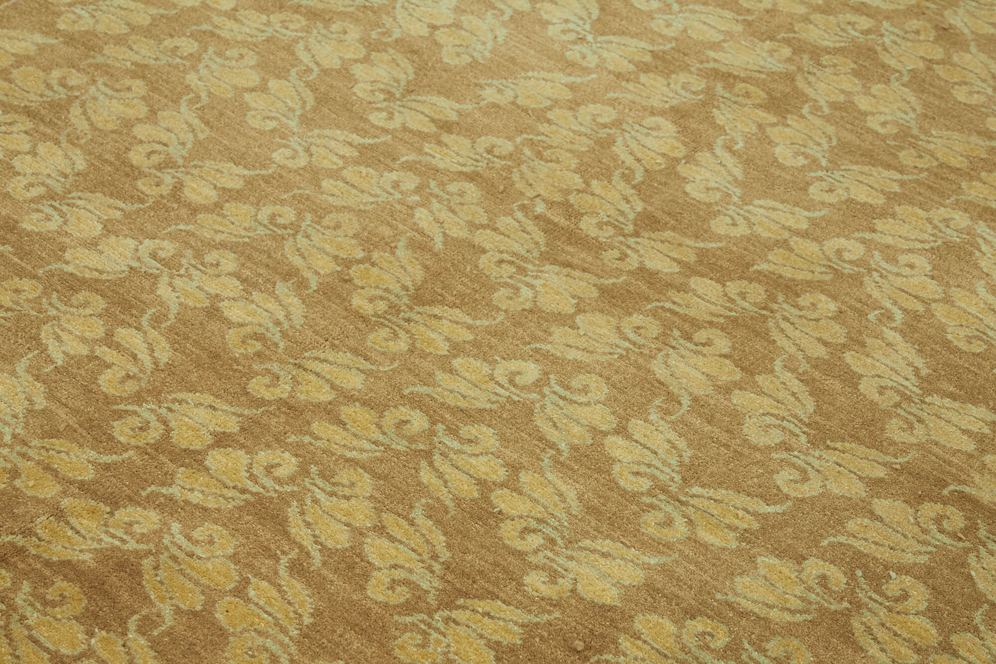 8 x 10 Beige Oushak Rug - 6467