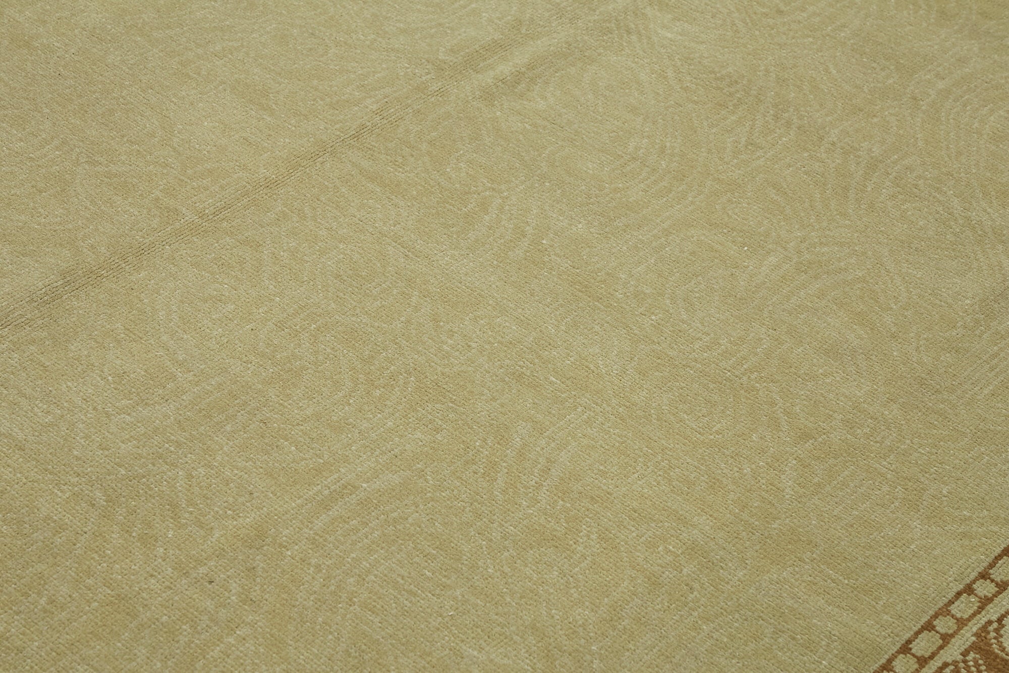 8 x 10 Beige Oushak Rug - 6471