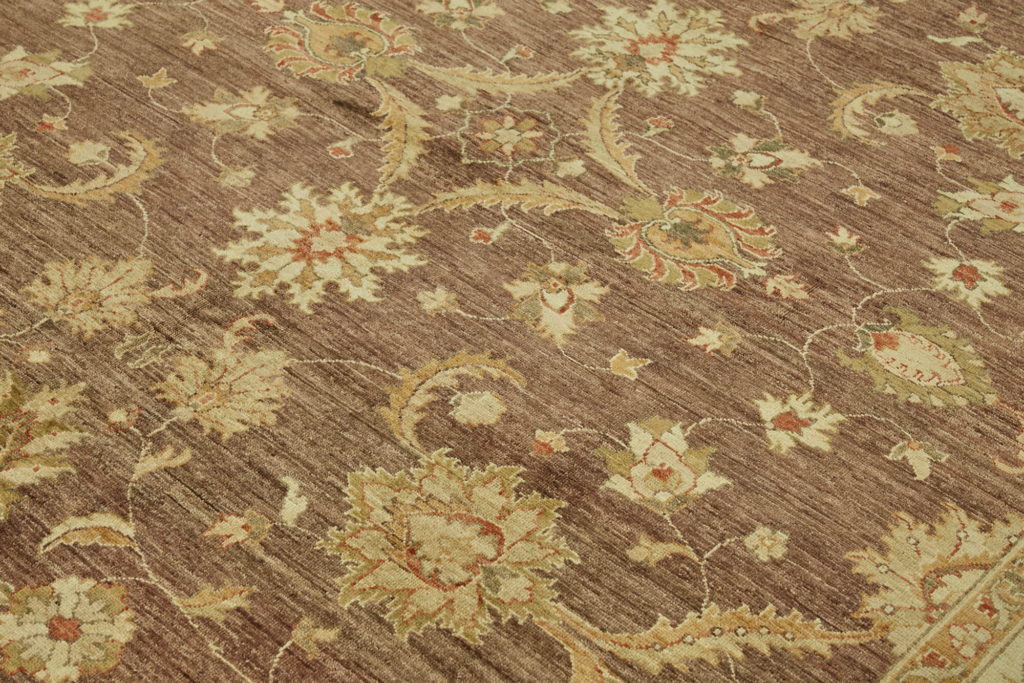 8 x 10 Beige Oushak Rug - 6479