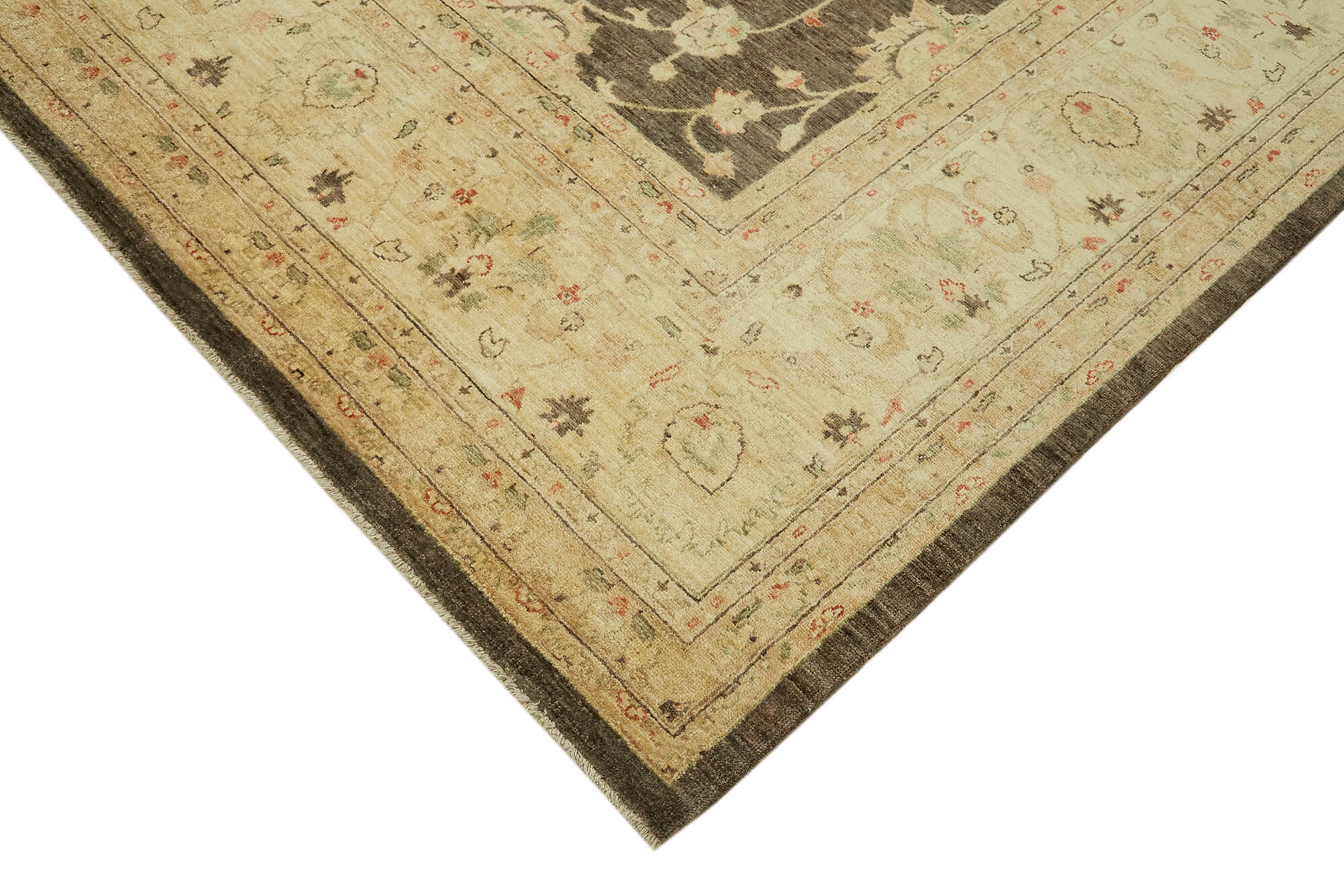 9 x 11 Beige Oushak Rug - 6497