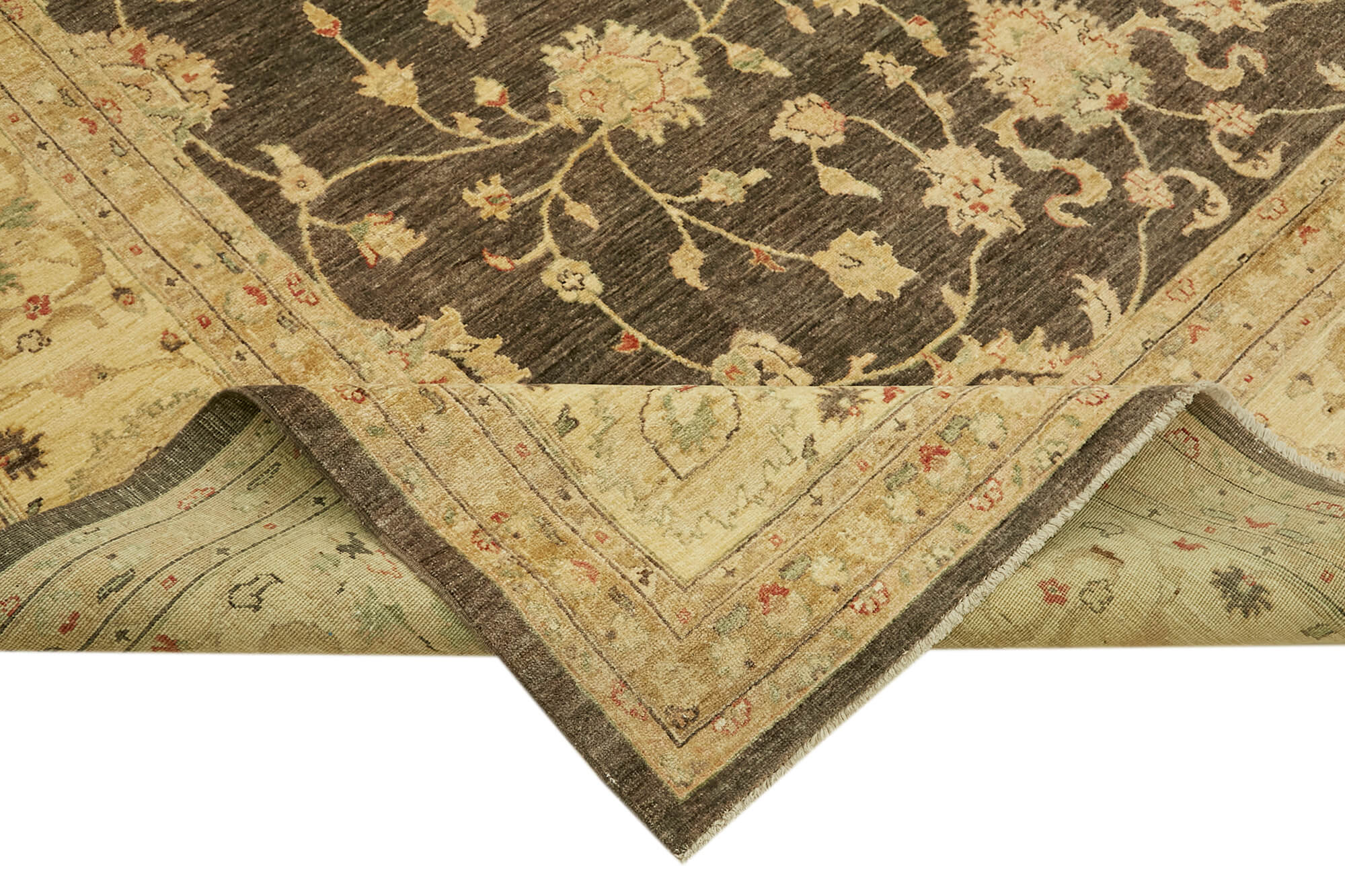 9 x 11 Beige Oushak Rug - 6497