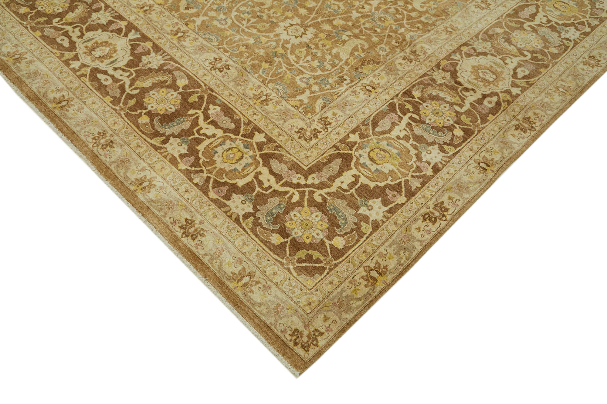 8 x 11 Beige Oushak Rug - 6500