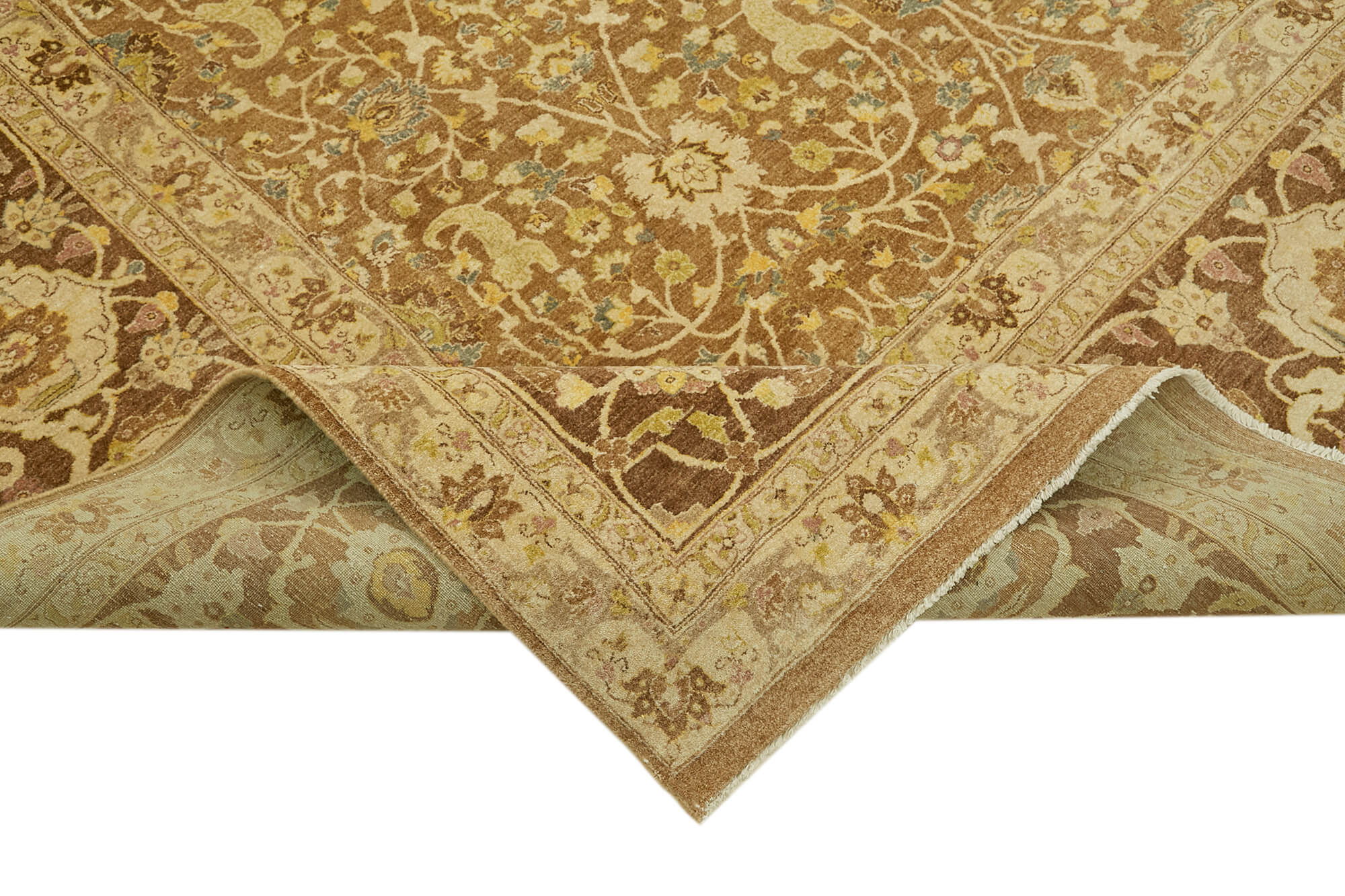 8 x 11 Beige Oushak Rug - 6500