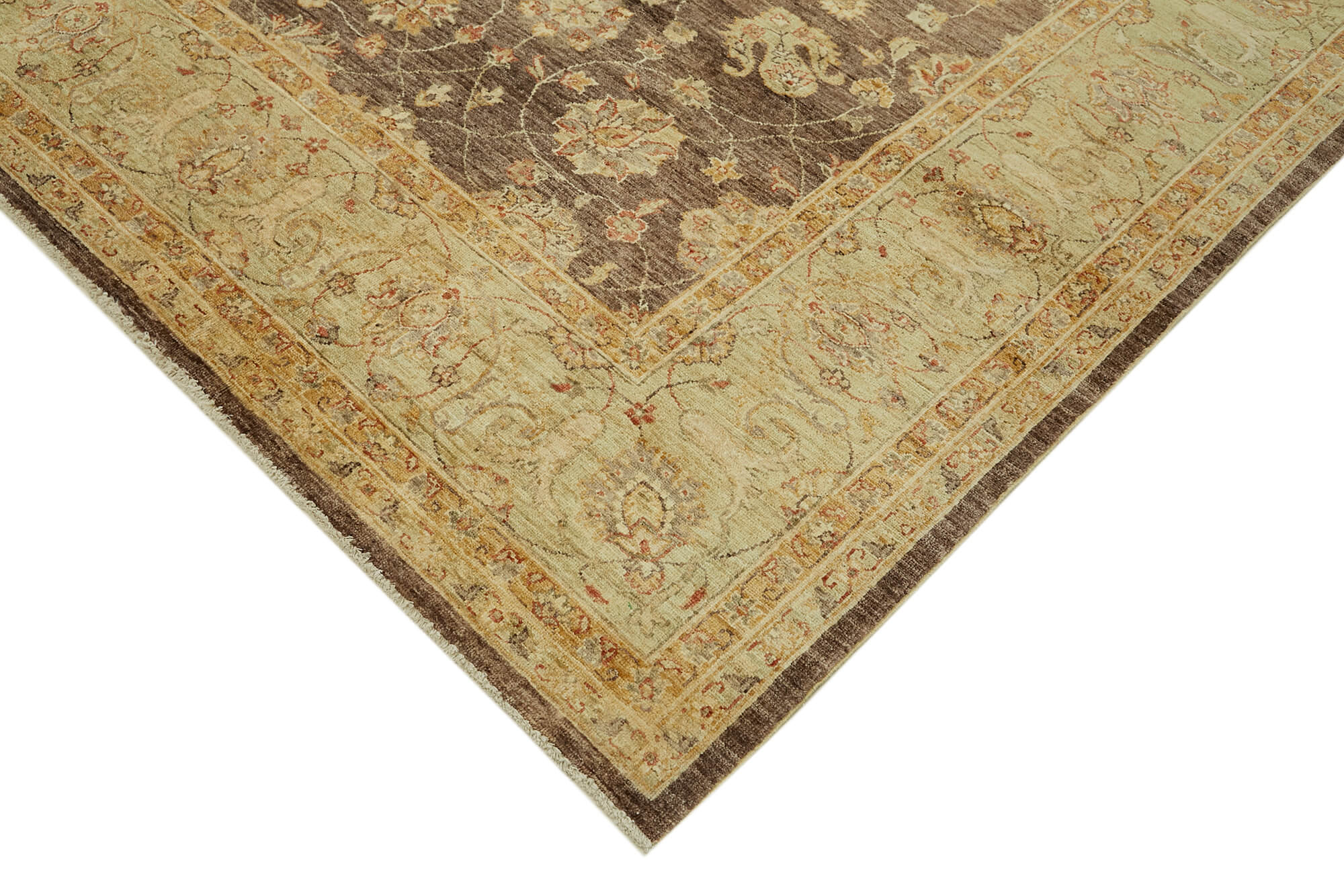 9 x 11 Beige Oushak Rug - 6501