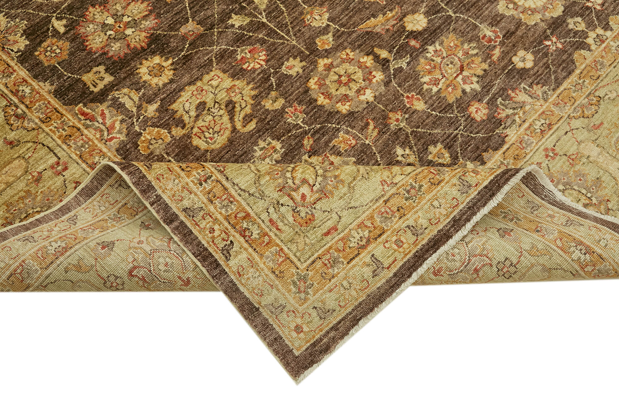 9 x 11 Beige Oushak Rug - 6501