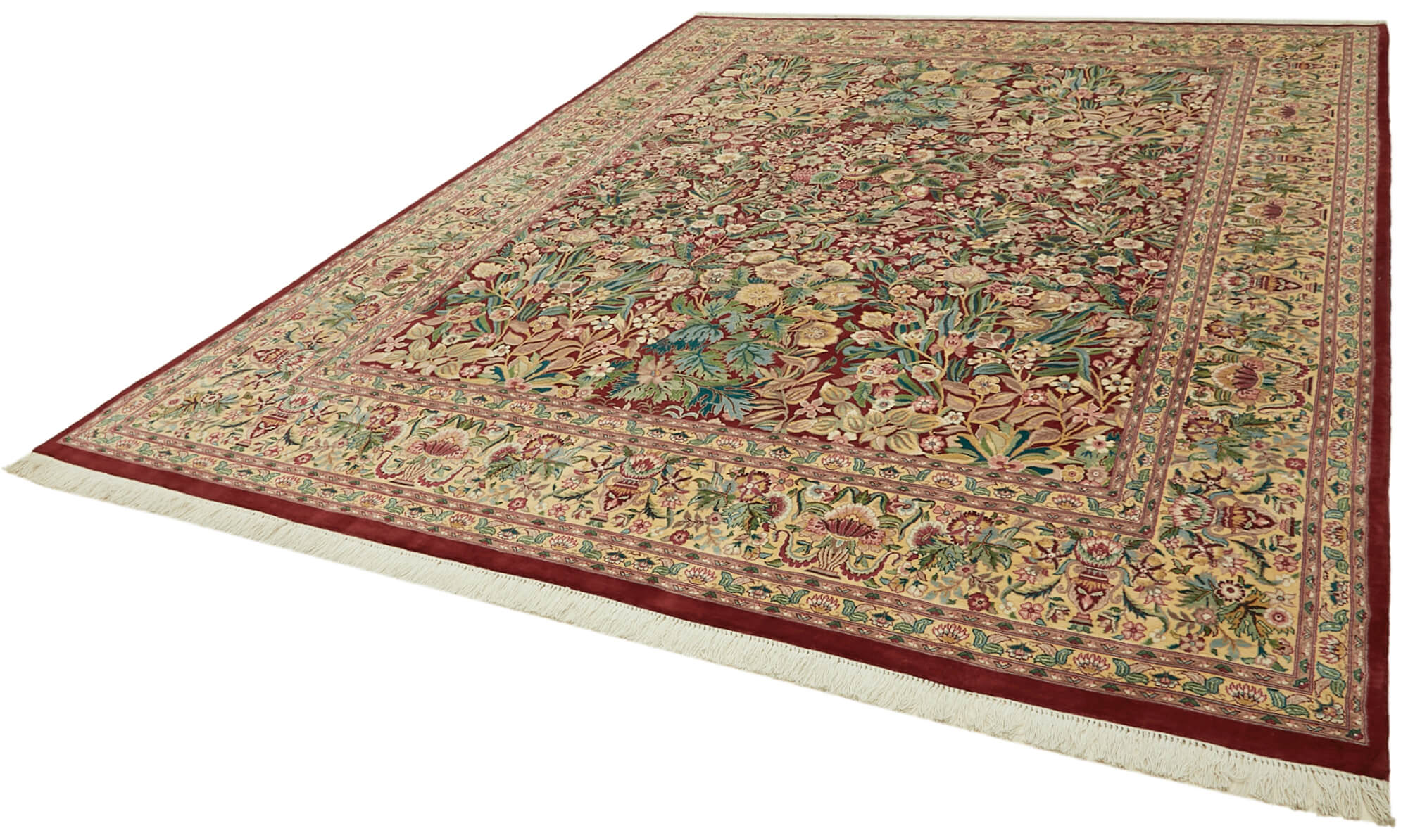 9 x 12 Beige Oushak Rug - 6505