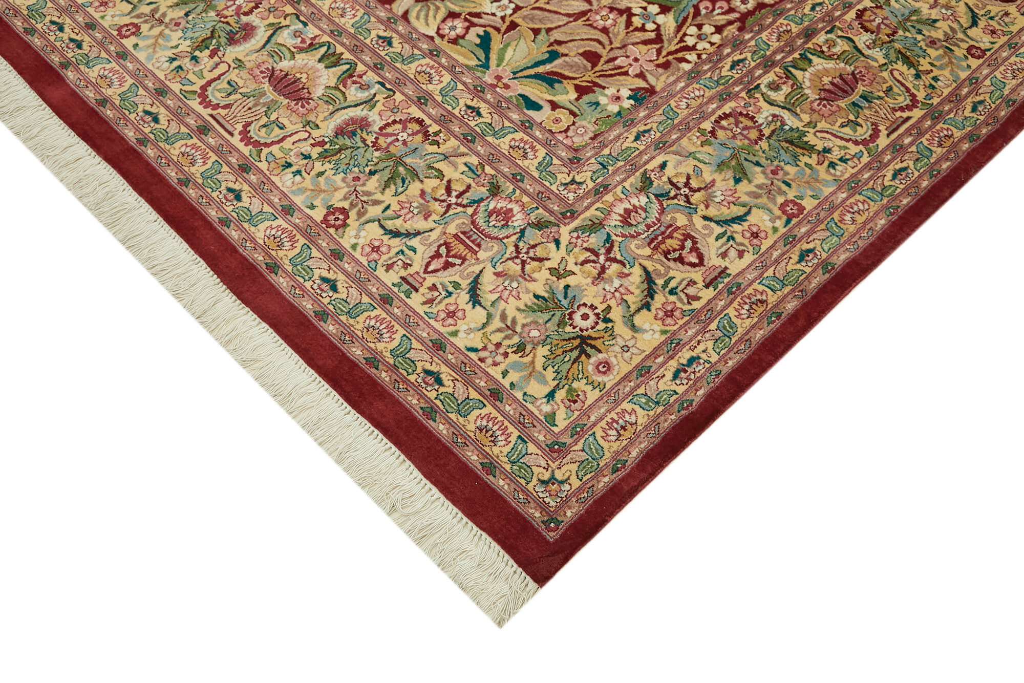 9 x 12 Beige Oushak Rug - 6505