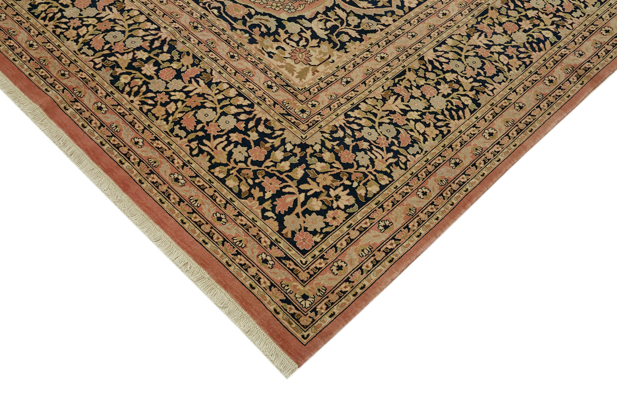 9 x 12 Beige Oushak Rug - 6506