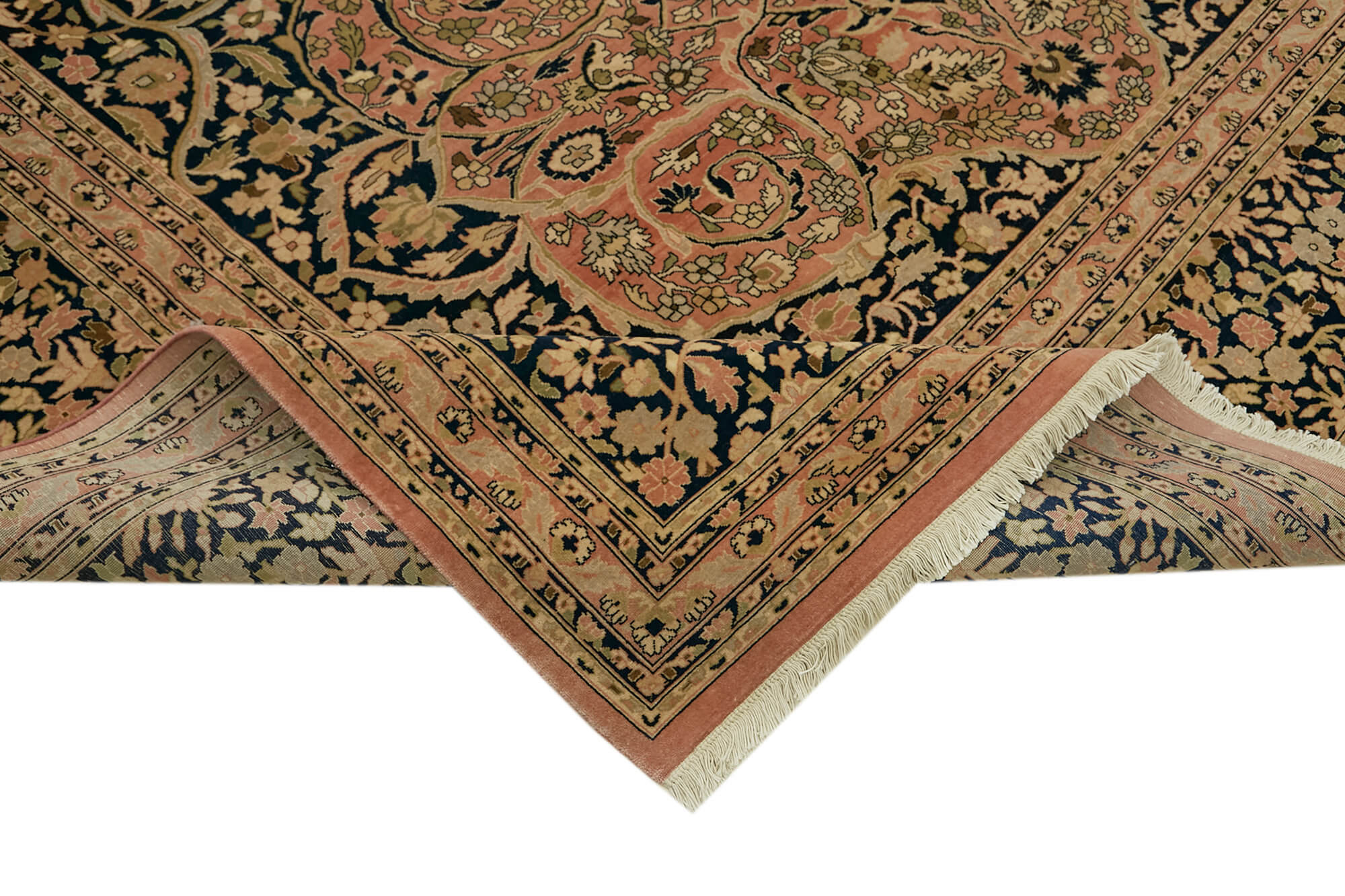 9 x 12 Beige Oushak Rug - 6506