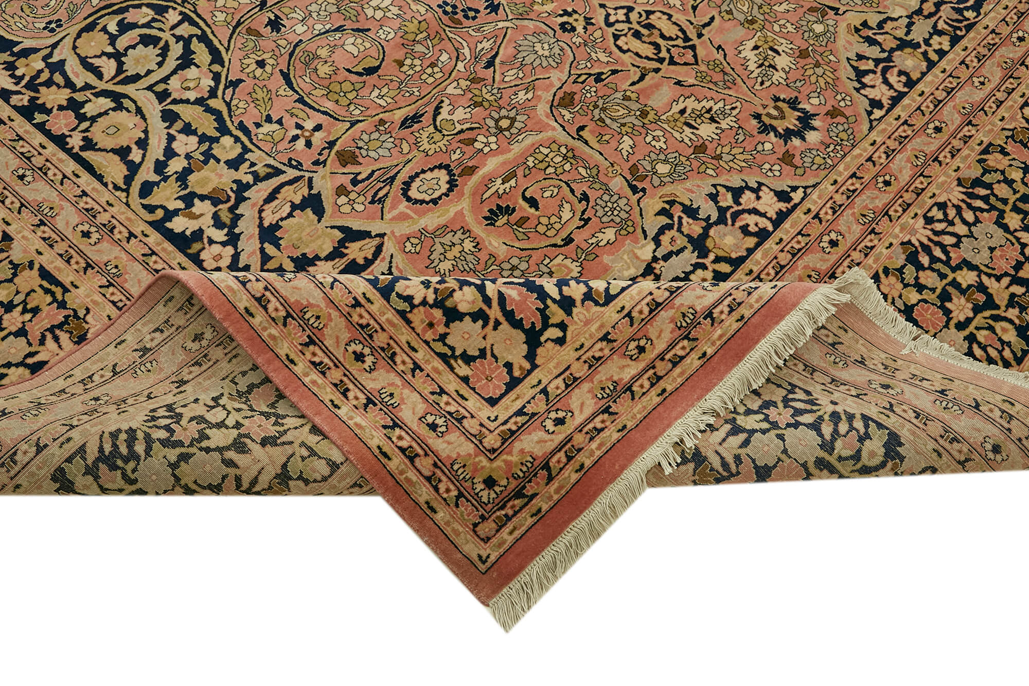 9 x 12 Beige Oushak Rug - 6507