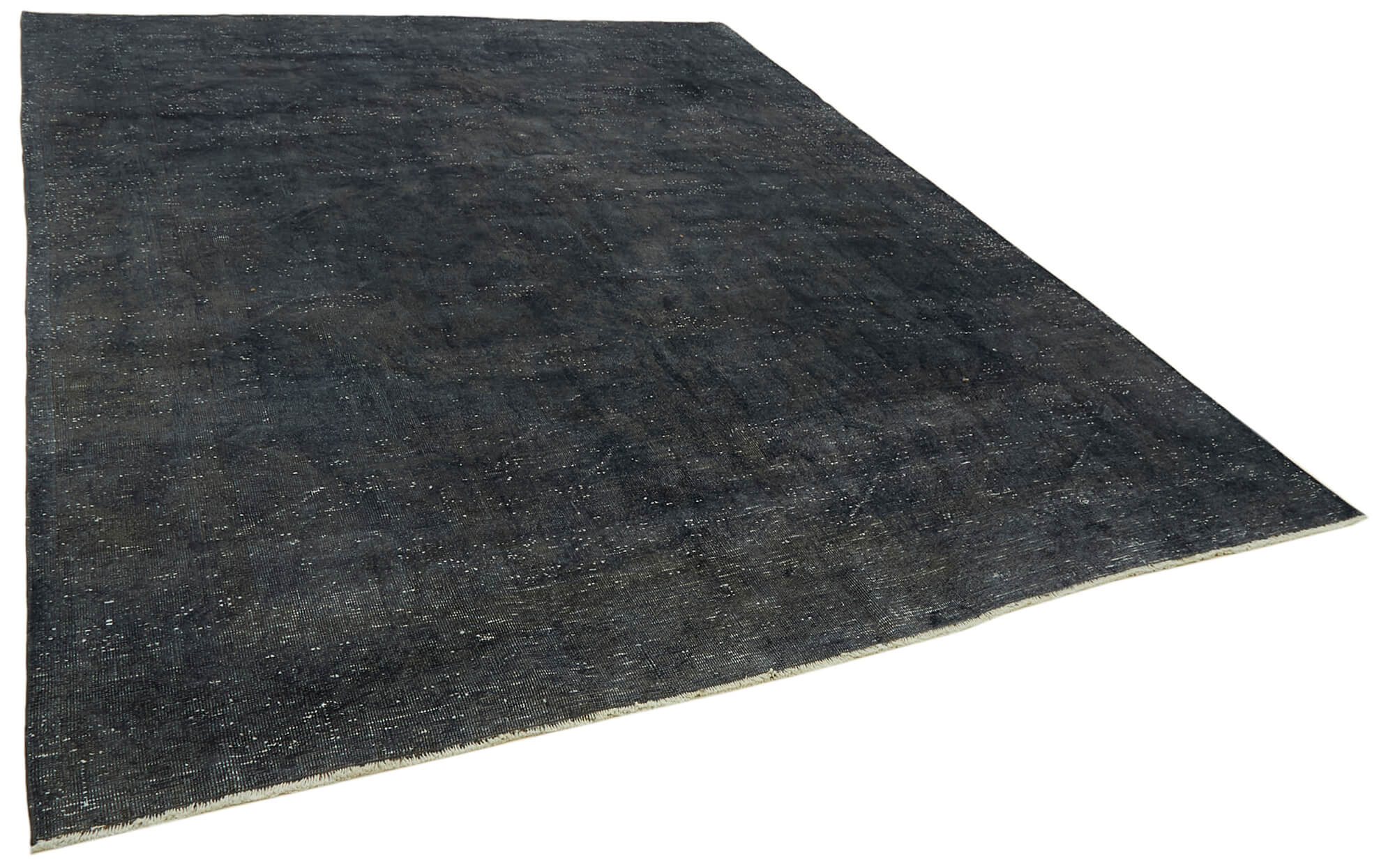 9 x 10 Grey Overdyed Large Area Rug - 6521