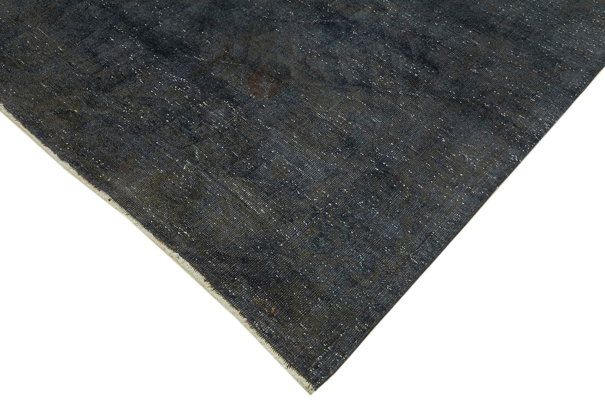 9 x 10 Grey Overdyed Large Area Rug - 6521