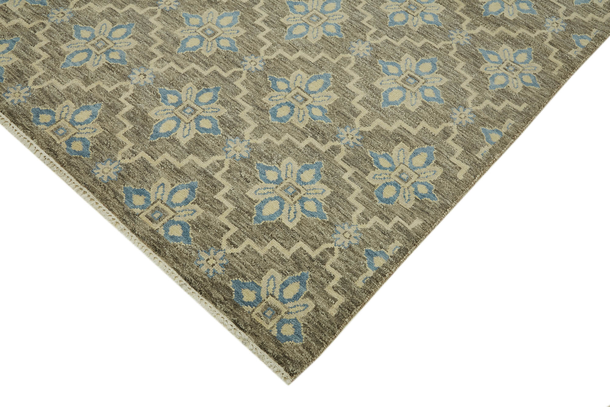 9 x 12 Grey Oushak Rug - 6866