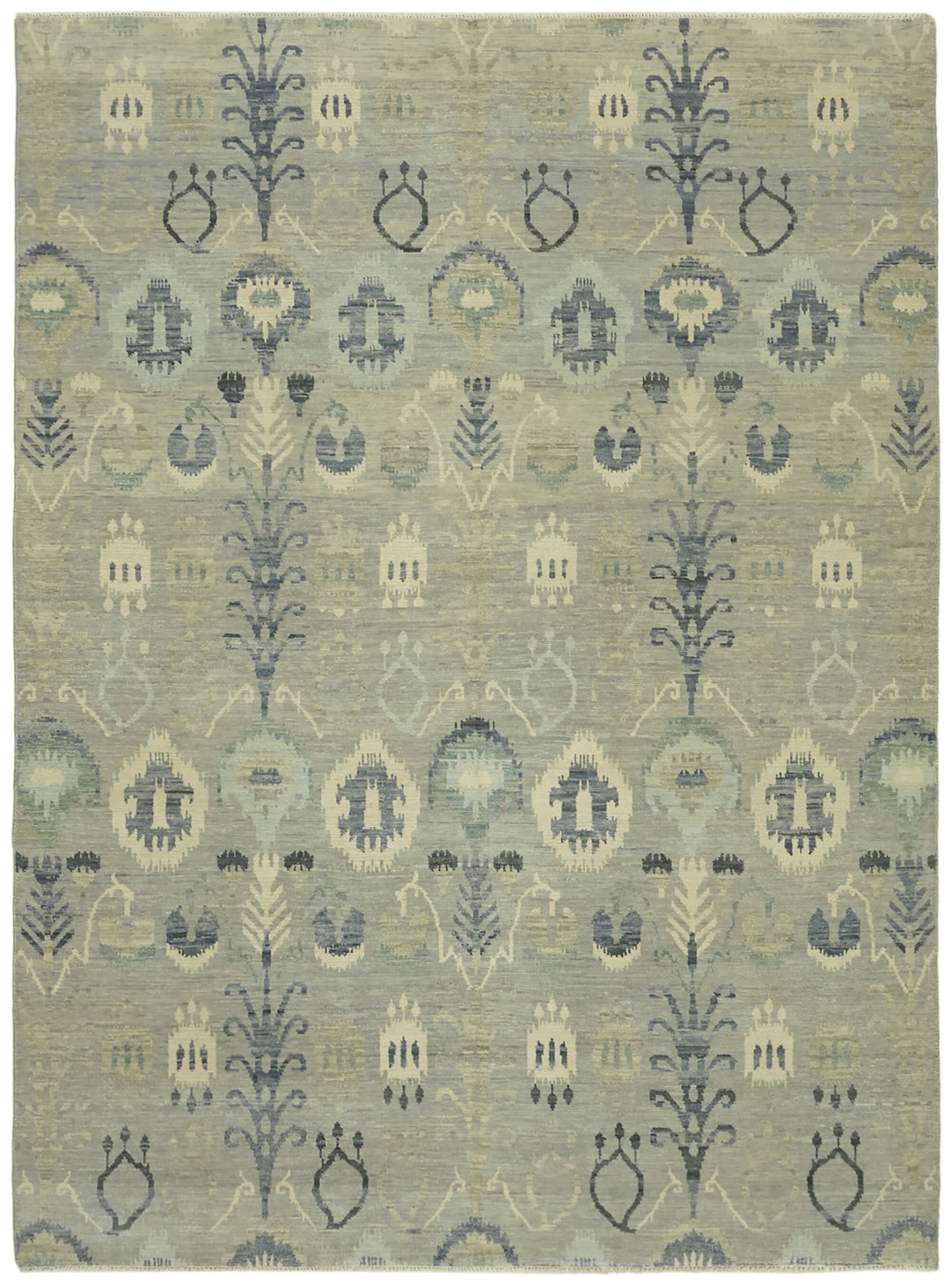 9 x 12 Grey Oushak Rug - 6868