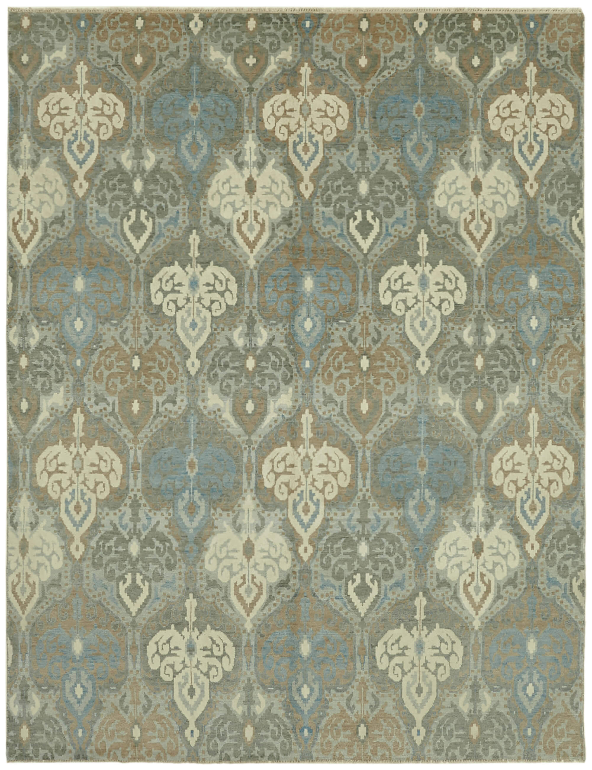 8 x 10 Blue Oushak Rug - 6879