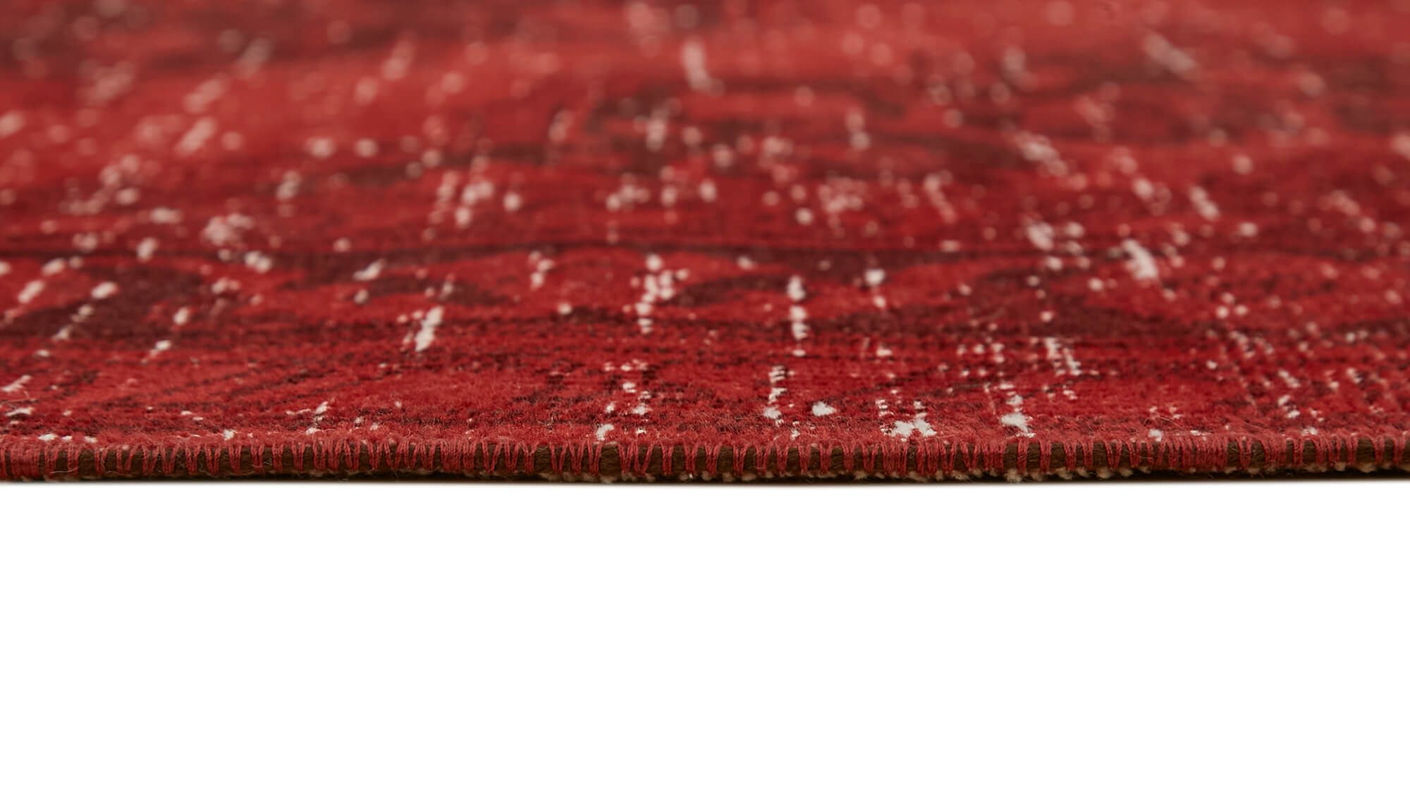 9 x 12 Red Overdyed Large Area Rug - 6889