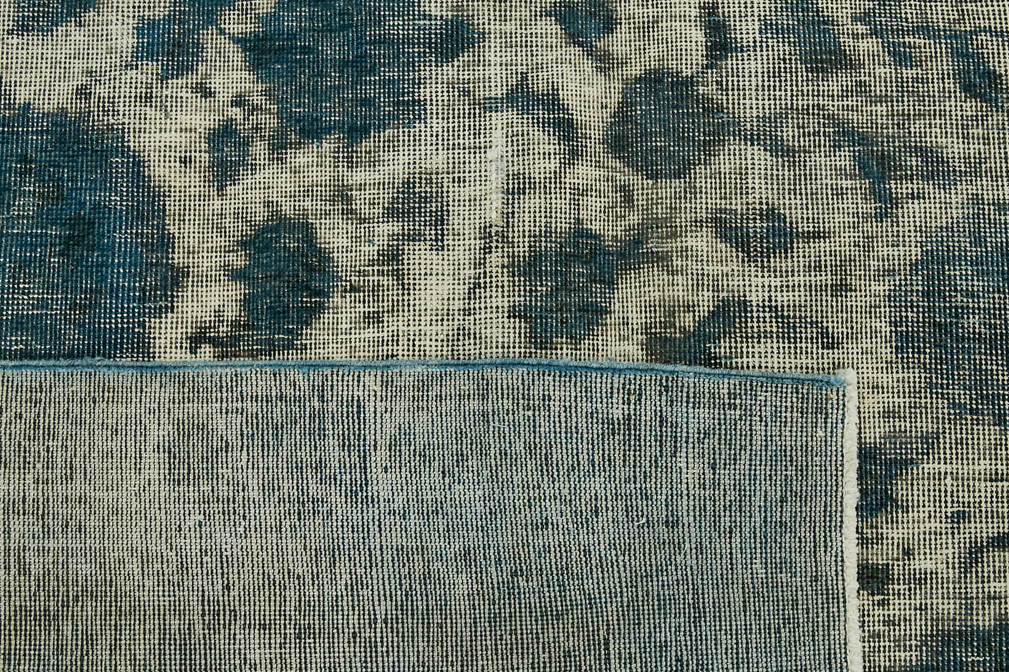 10 x 13 Blue Overdyed Large Area Rug - 6899