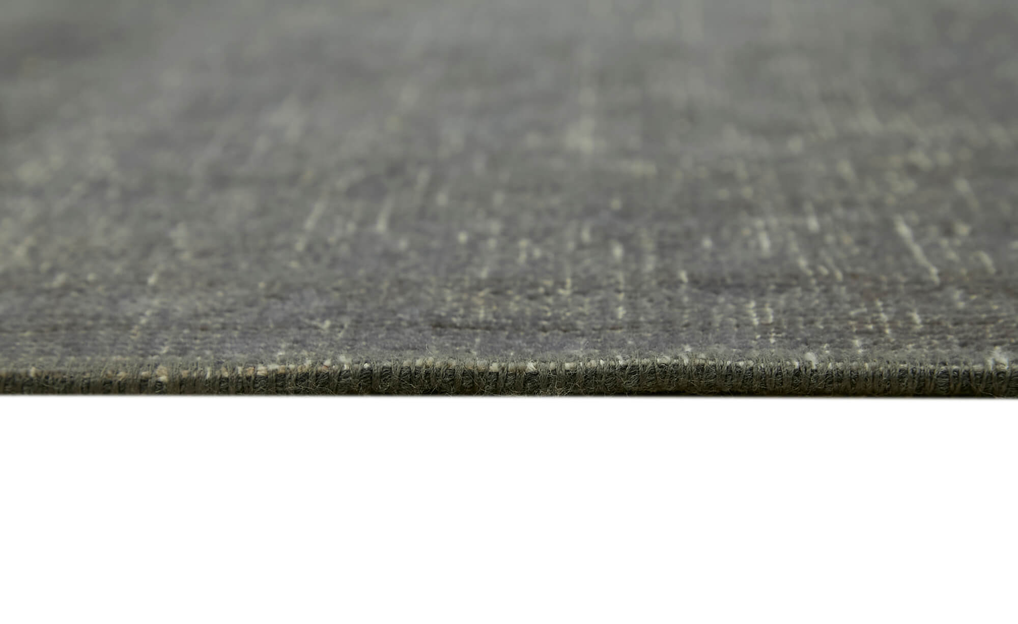 9 x 14 Grey Overdyed Large Area Rug - 7050