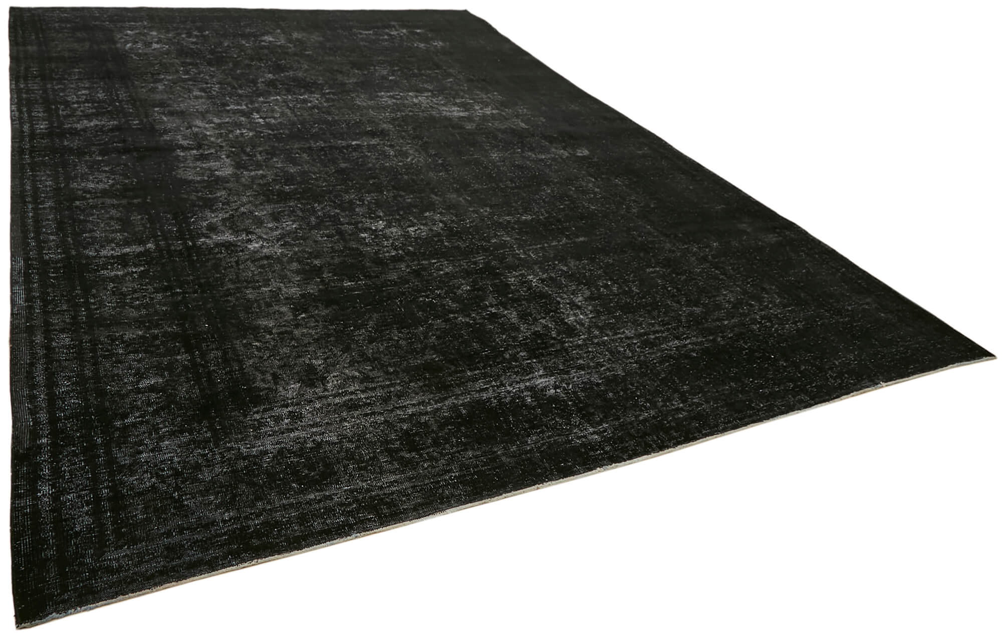 11 x 15 Black Vintage Large Area Rug - 7051