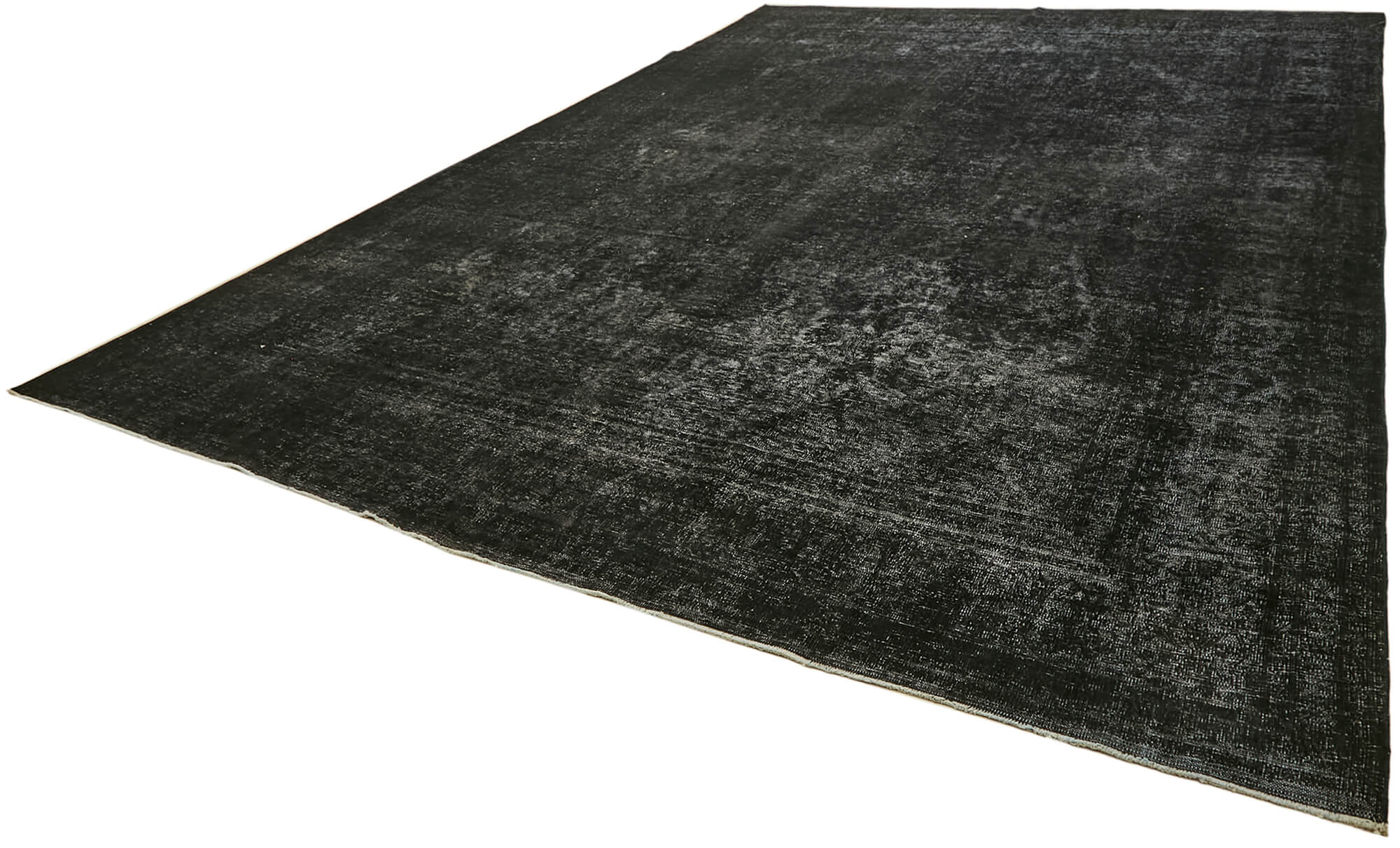 11 x 15 Black Vintage Large Area Rug - 7052