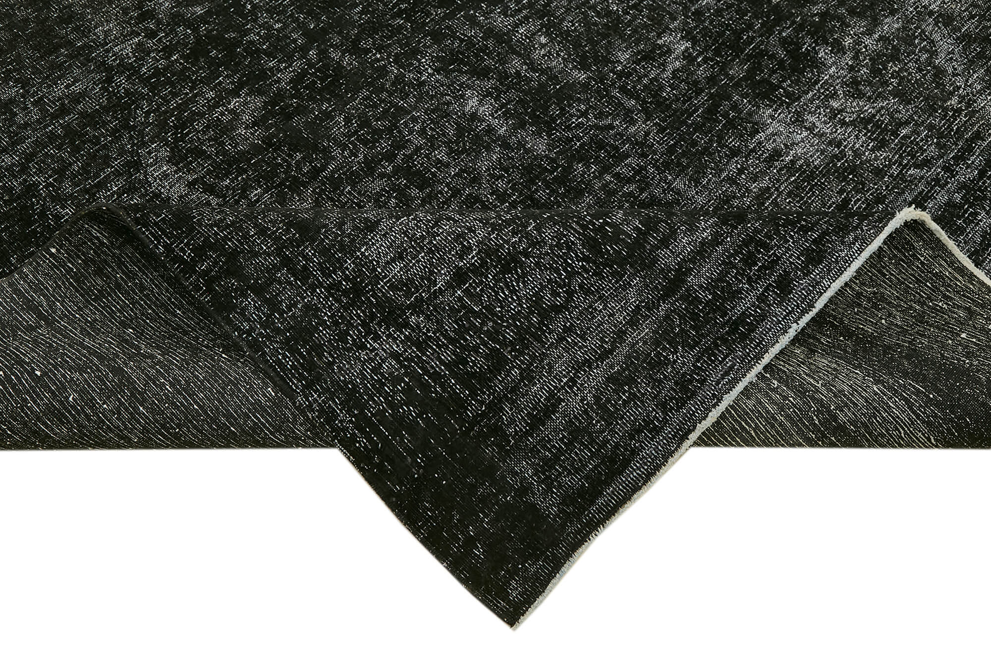 11 x 15 Black Vintage Large Area Rug - 7052