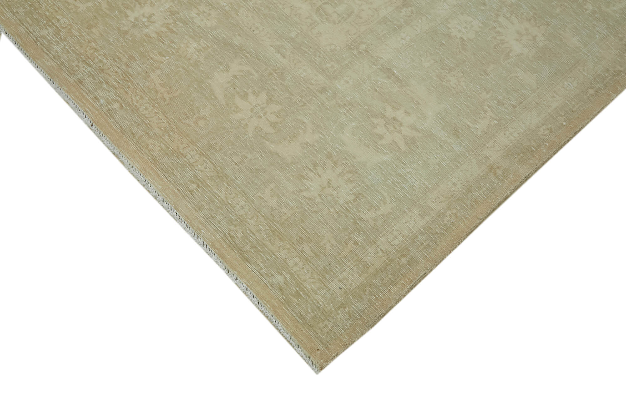 9 x 12 Beige Vintage Large Area Rug - 7060